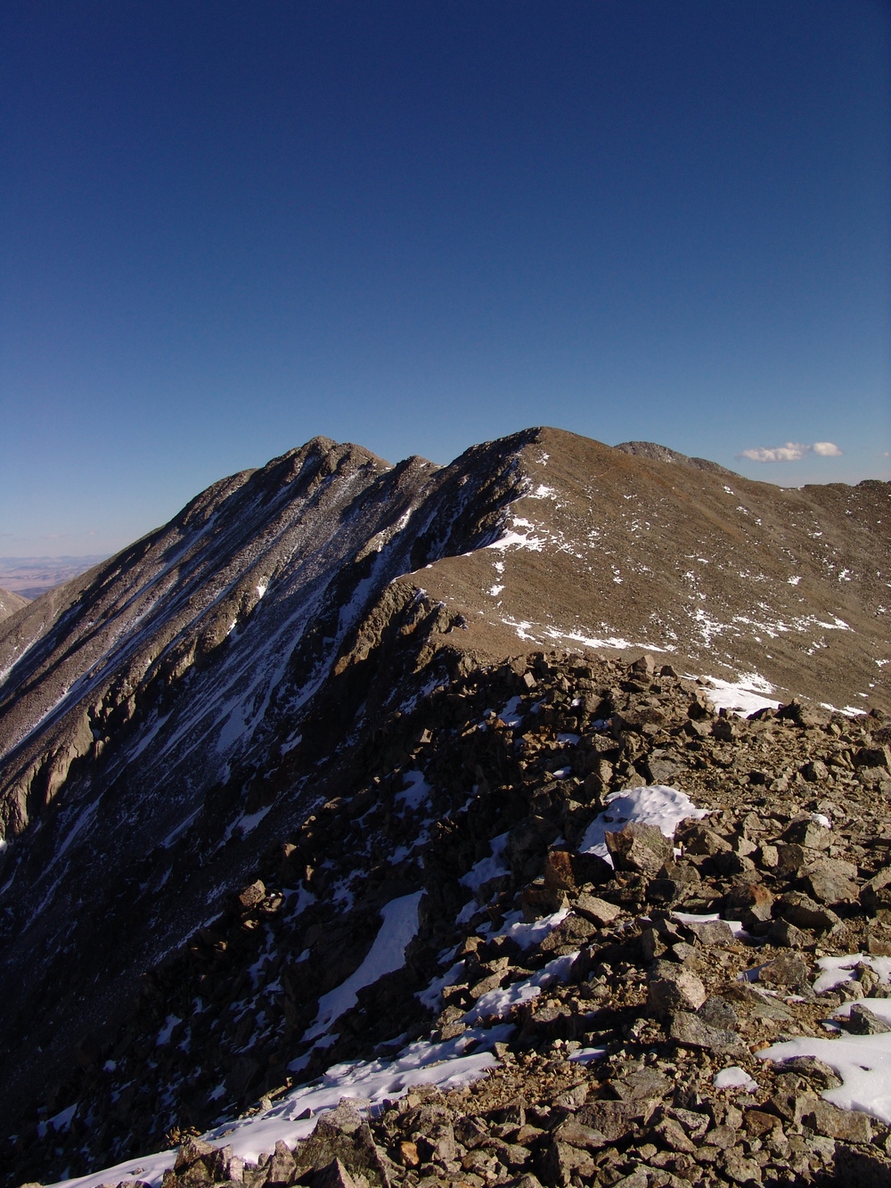 Tabeguache's final ridge